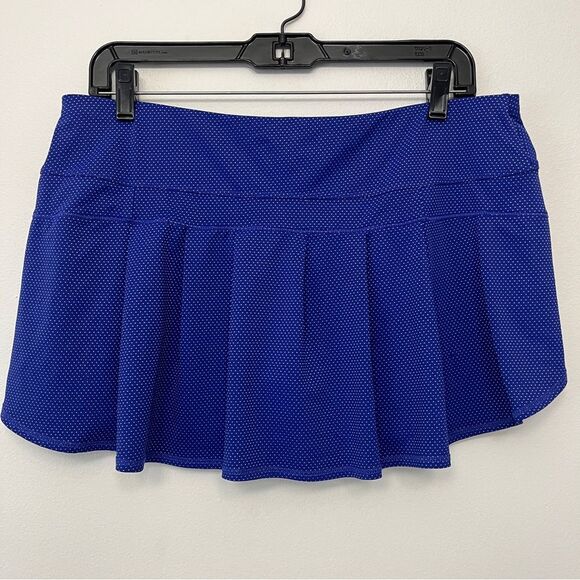 Lucky in Love Royal Blue with White Heart Pattern Girls Size XL - Picture 2 of 9
